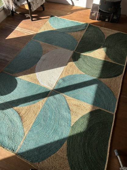 Alfombra Yute Half Moon 2x3