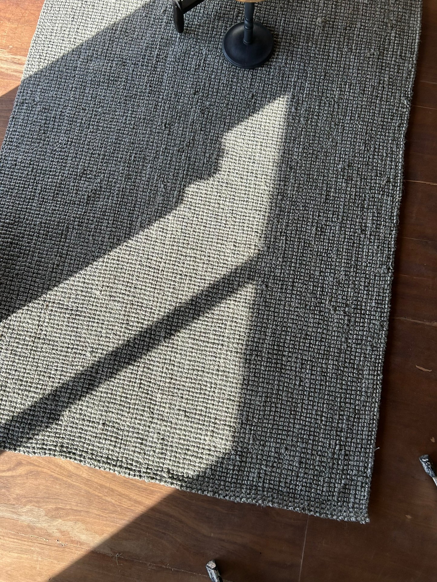 Alfombra Yute Boucle Grey 4x3