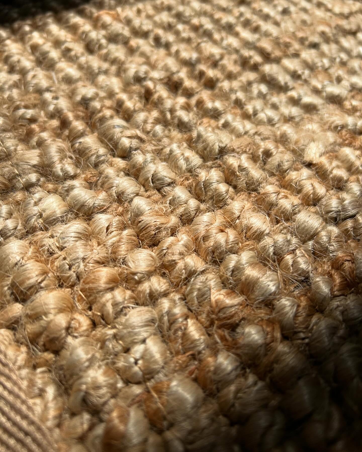 Alfombra Yute Boucle Natural 2x3