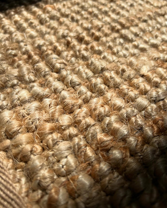 Alfombra Yute Boucle Natural 2x3