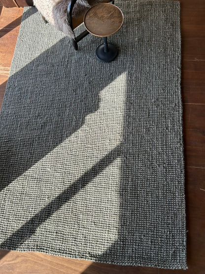 Alfombra Yute Boucle Grey 4x3