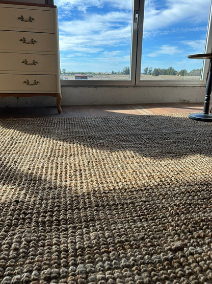 Alfombra Yute Boucle Natural 2x3