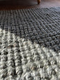 Alfombra Yute Boucle Grey 4x3