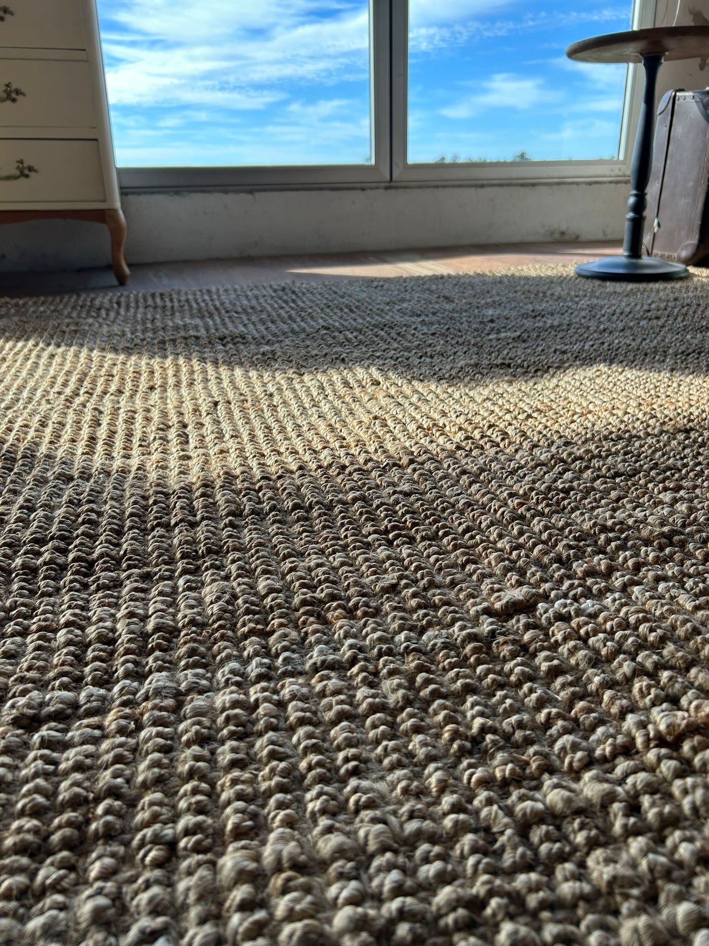 Alfombra Yute Boucle Natural 2x3