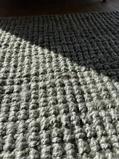 Alfombra Yute Boucle Grey 4x3
