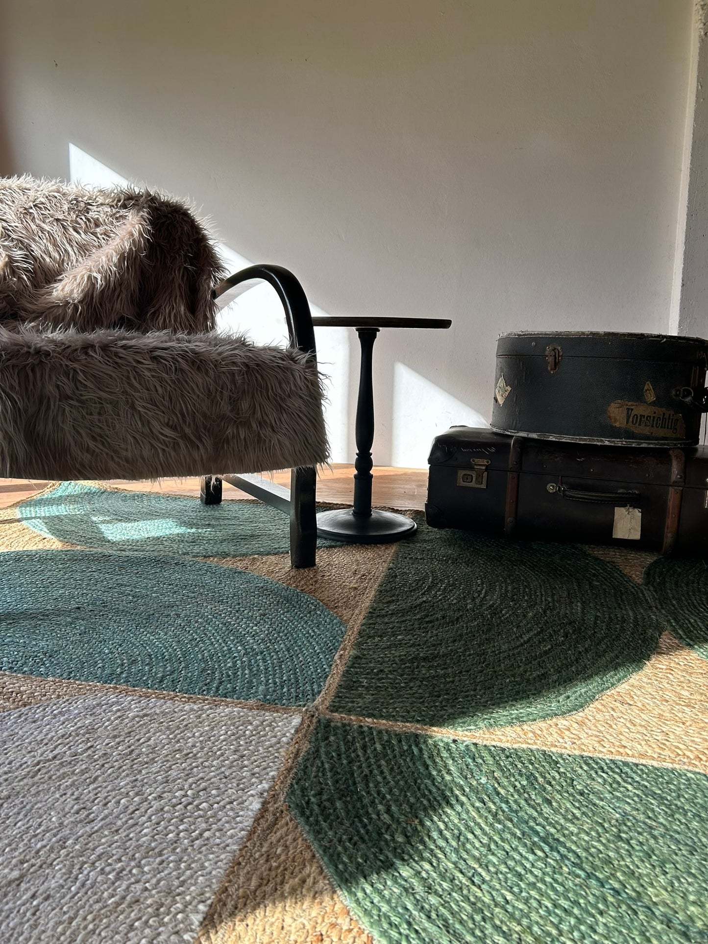Alfombra Yute Half Moon 2x3