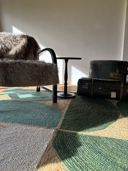 Alfombra Yute Half Moon 2x3