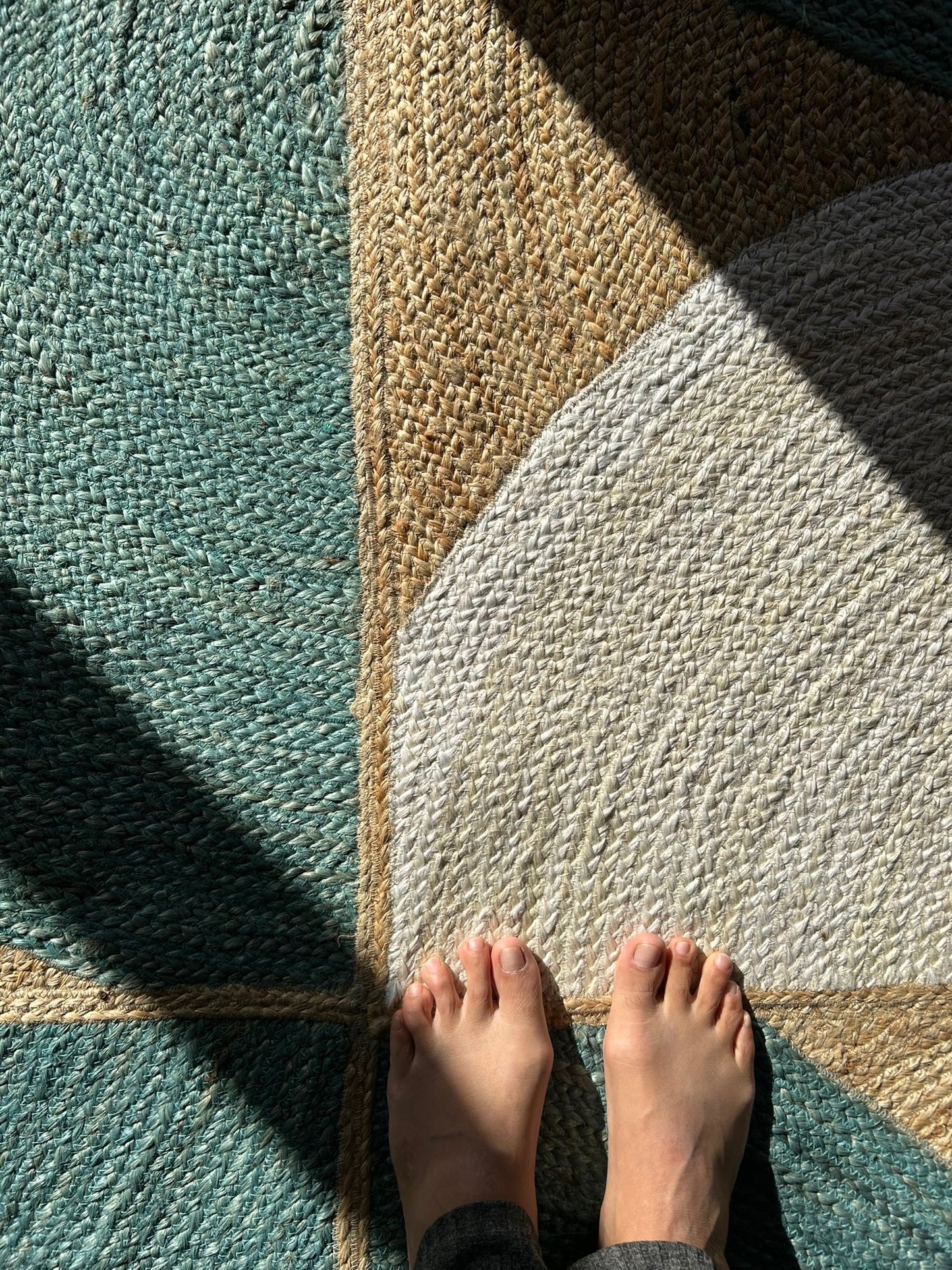 Alfombra Yute Half Moon 2x3