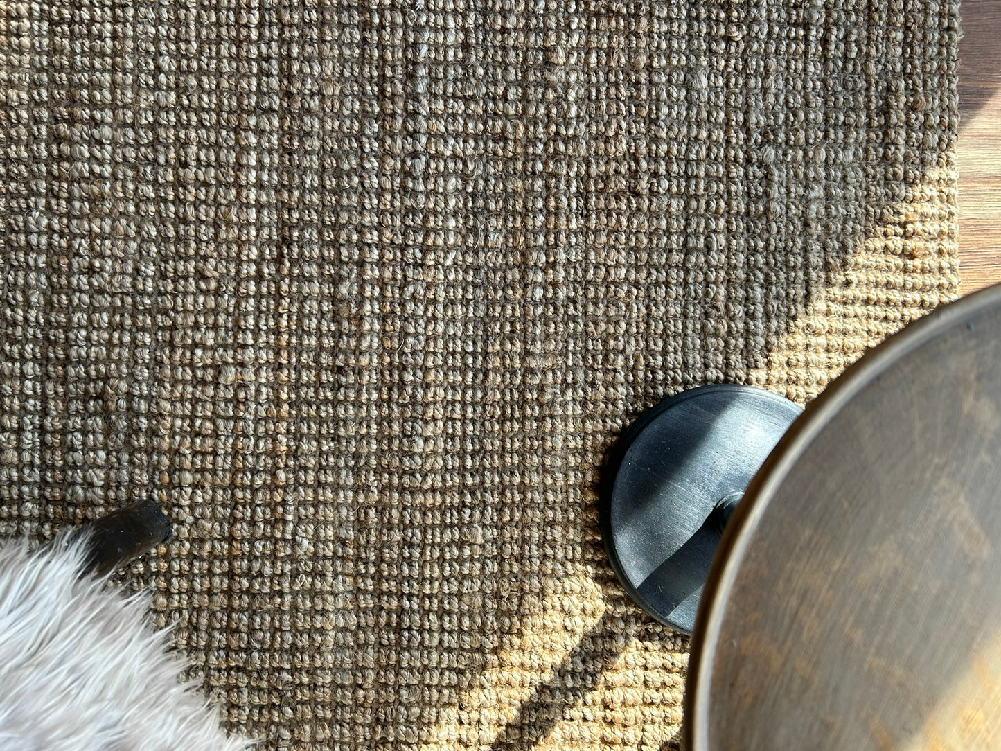 Alfombra Yute Boucle Natural 2x3