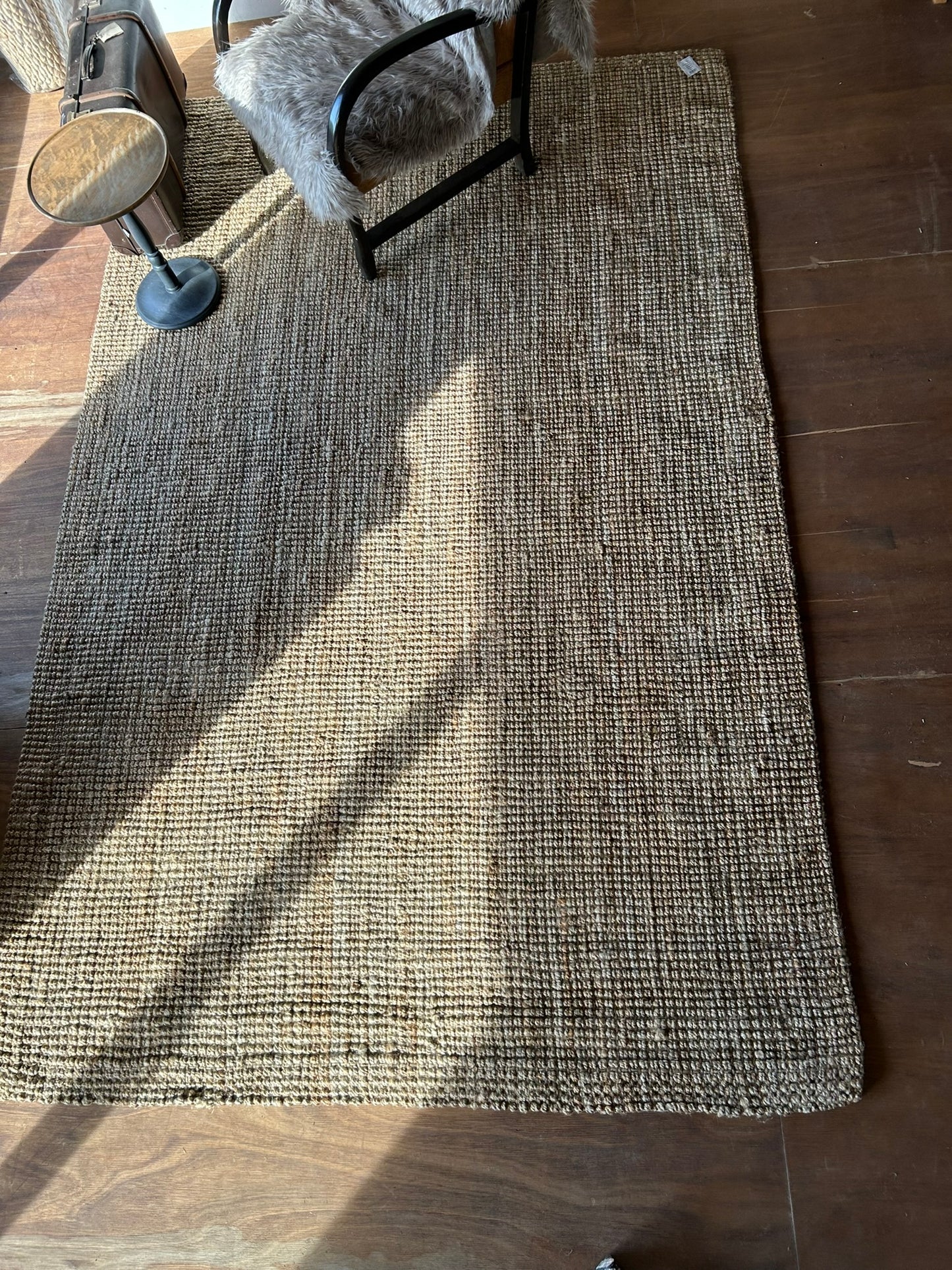 Alfombra Yute Boucle Natural 2x3