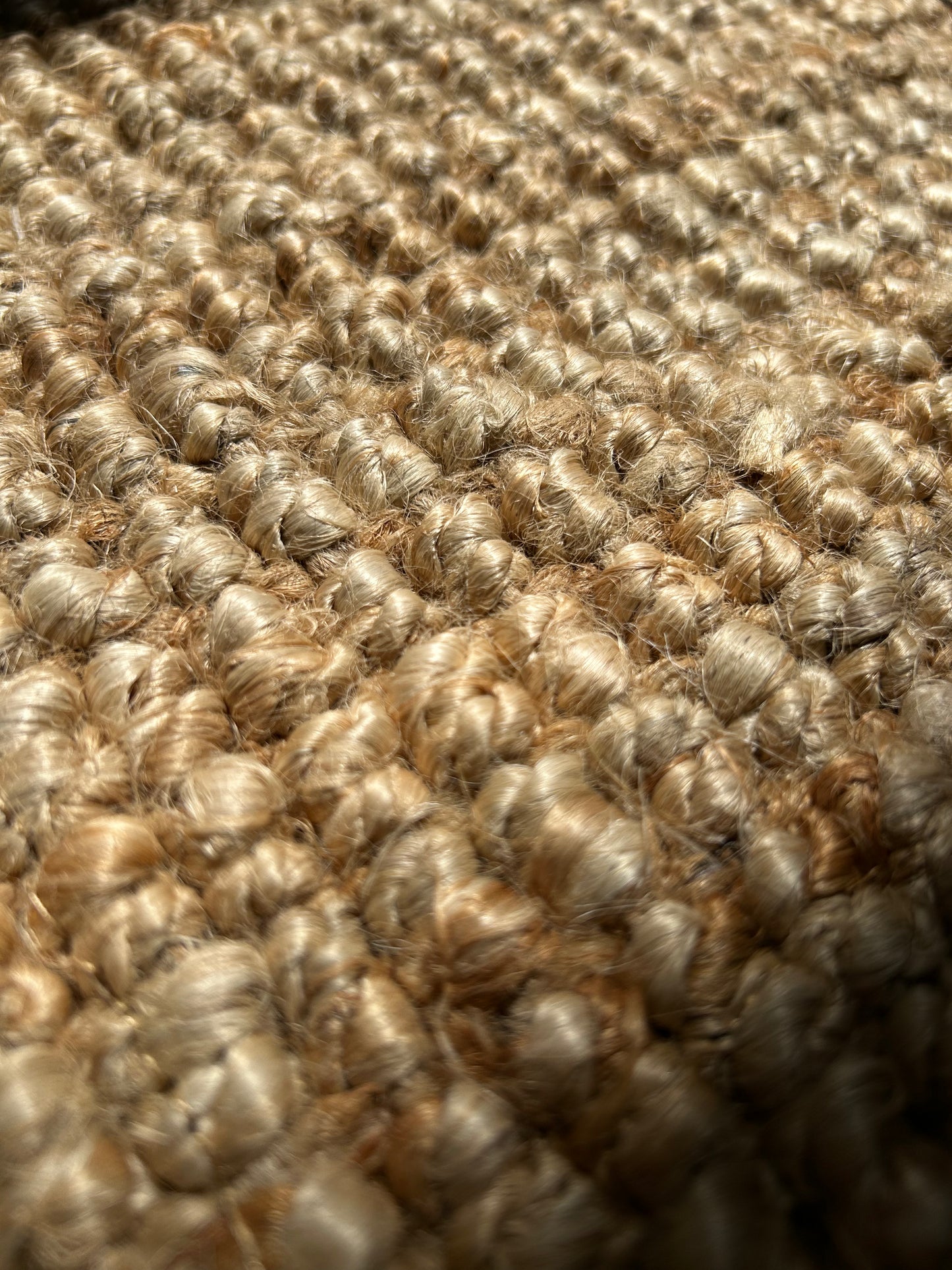 Alfombra Yute Boucle Natural 4x3